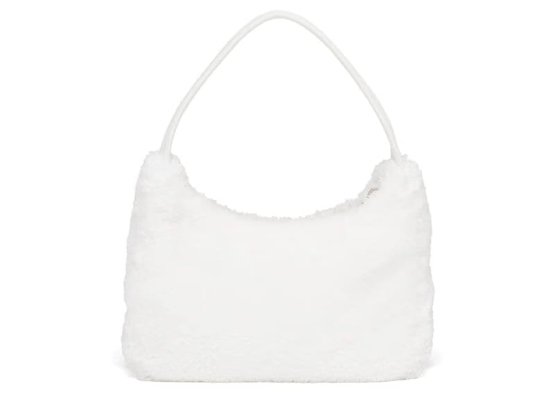 Prada Re-Edition 2000 Terry Mini Bag White/Black