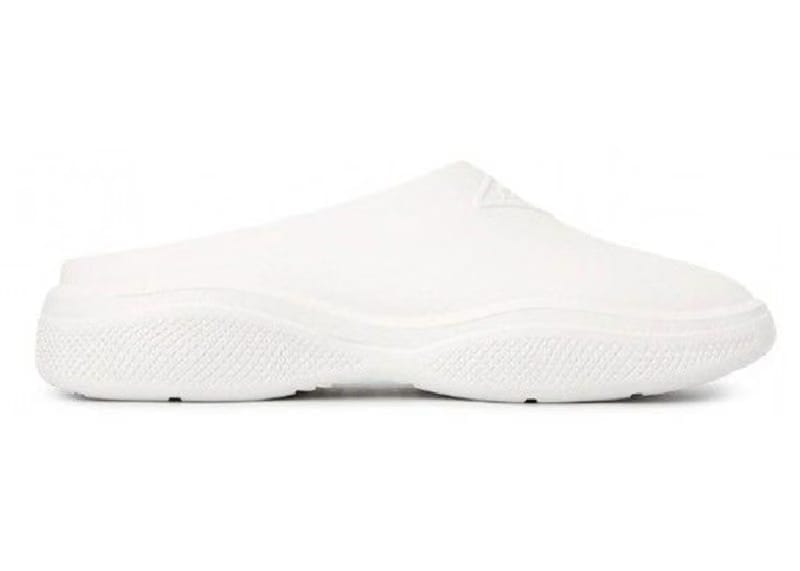 Prada Mellow Rubber Slippers White (Women's)