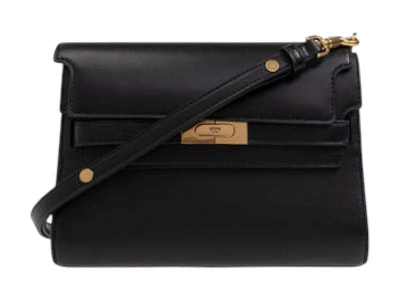 Tory Burch Lee Radziwill Shoulder Bag Black