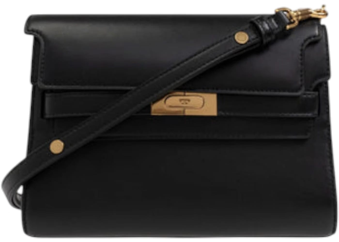 Tory Burch Lee Radziwill Shoulder Bag Black