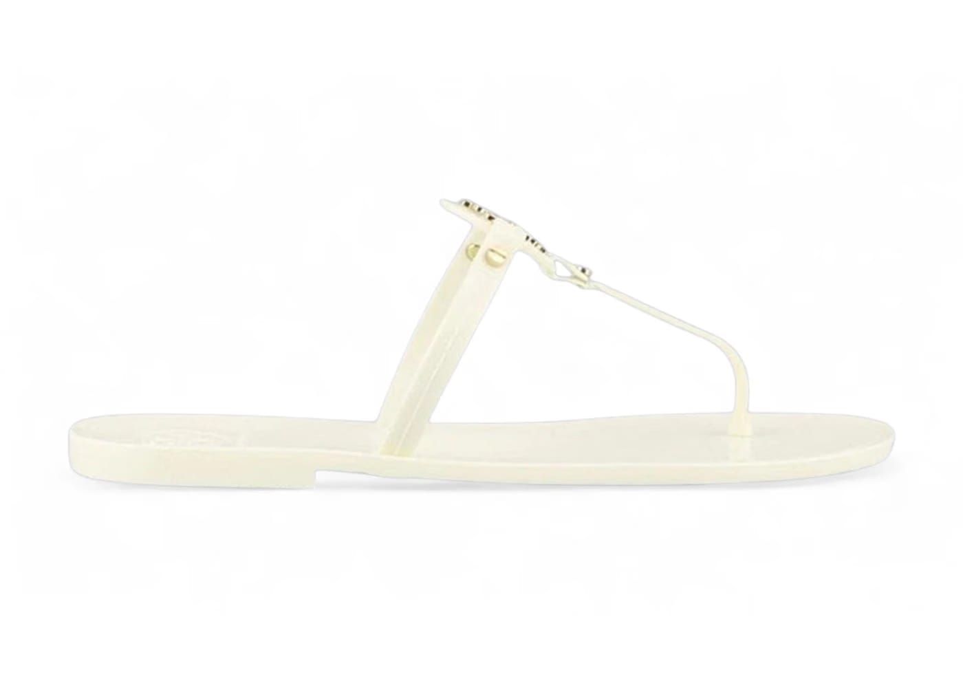 Tory Burch Mini Miller Jelly Sandal Ivory (Women's)