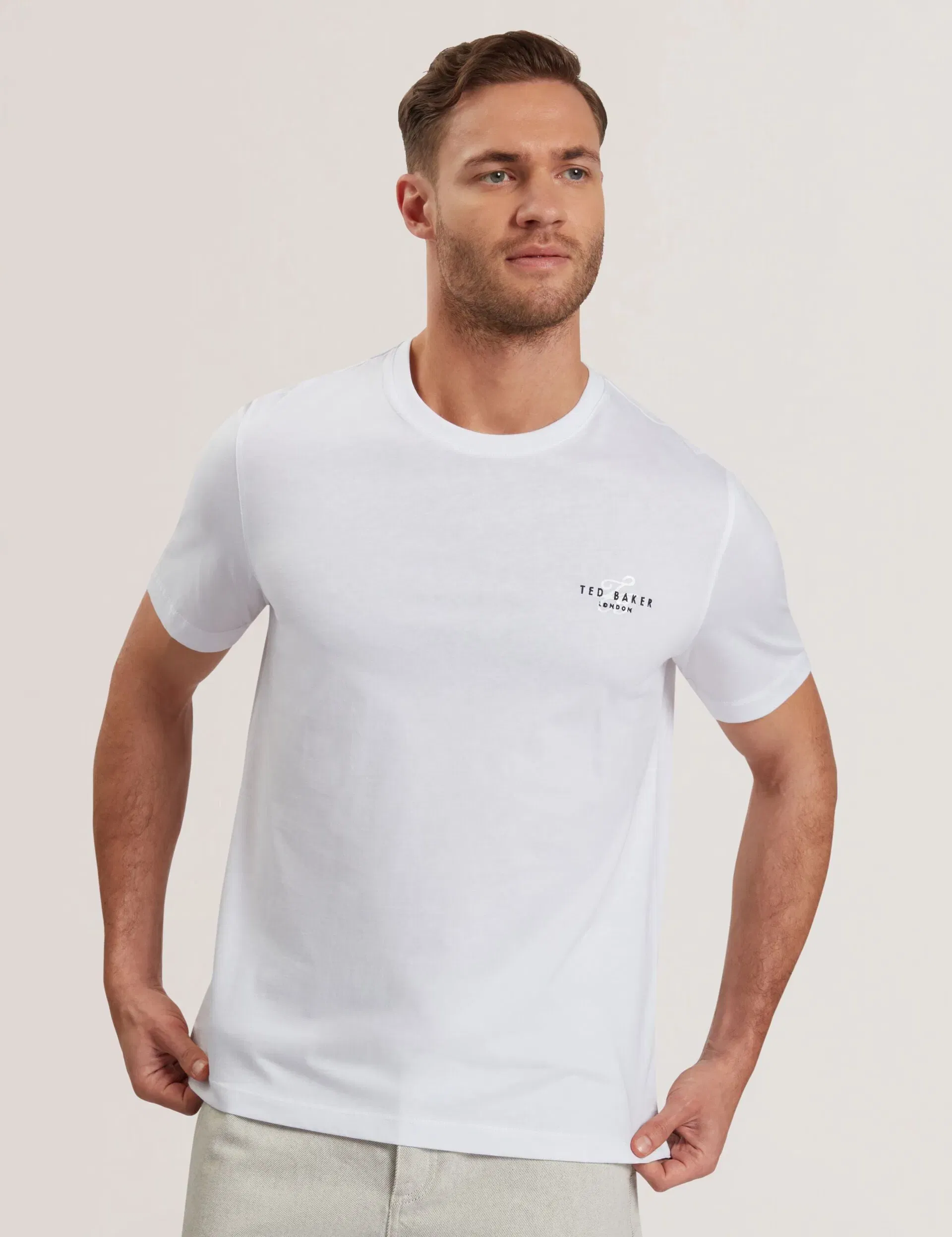 Ted Baker Tebars Branded Script T-Shirt