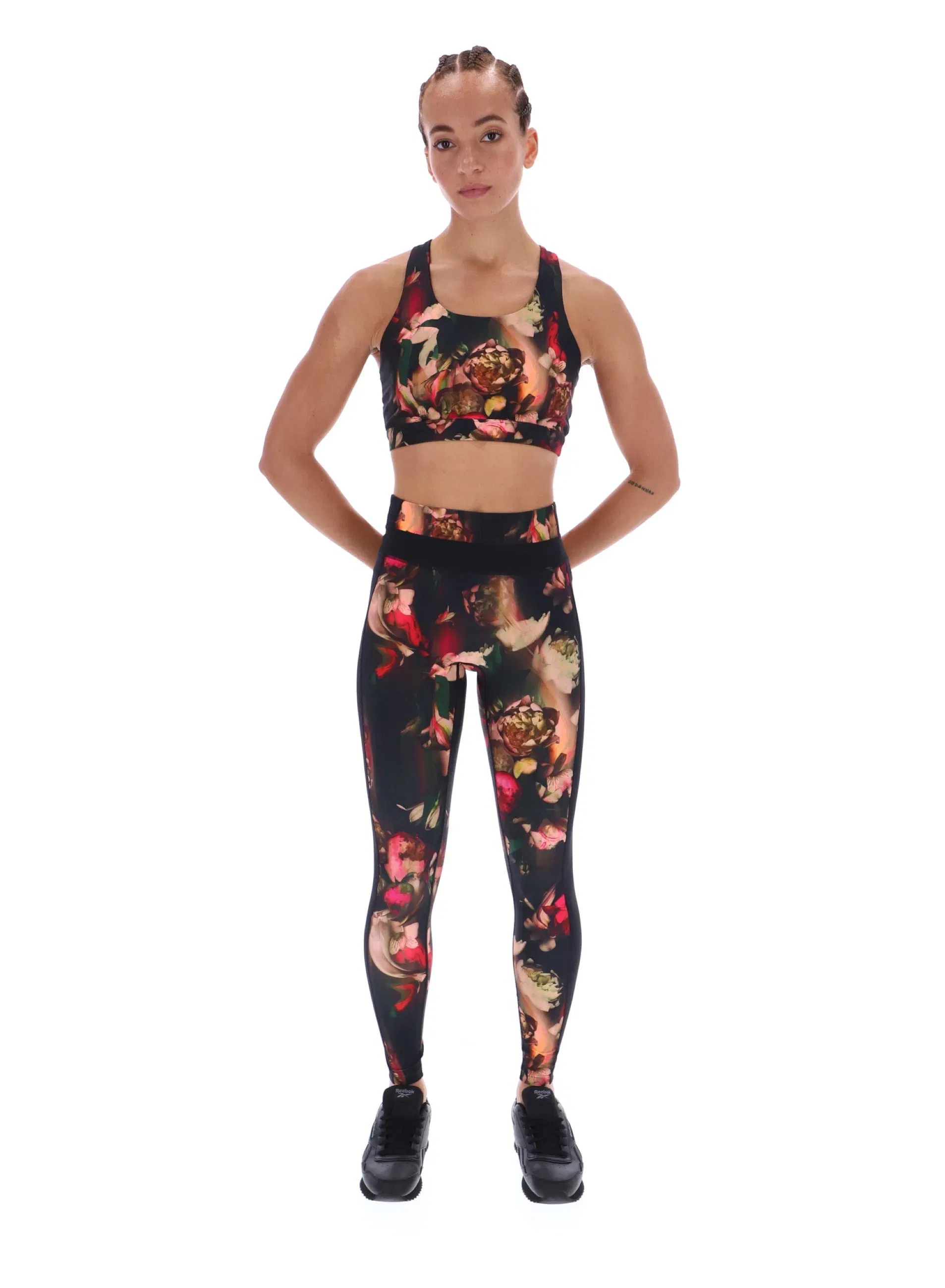 Ted Baker Nici Floral Print Seamless Sports Bra Women's