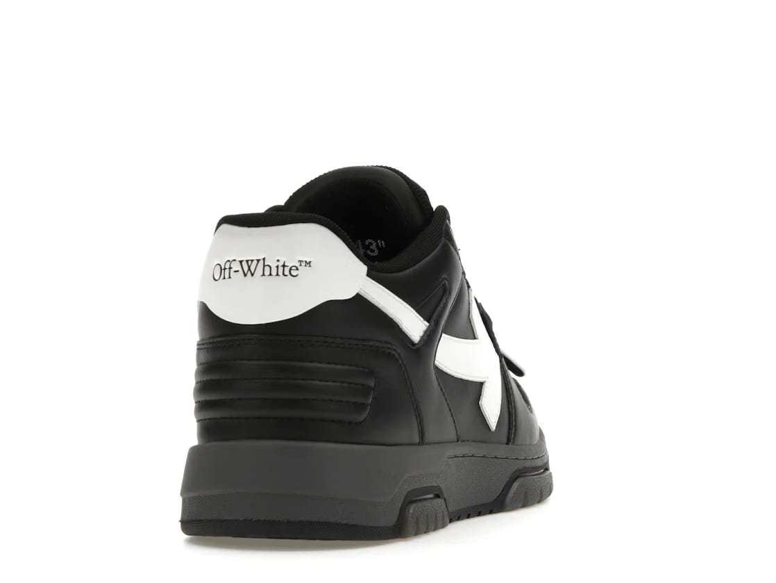 OFF-WHITE Out Of Office OOO Low Tops Black Grey White FW23