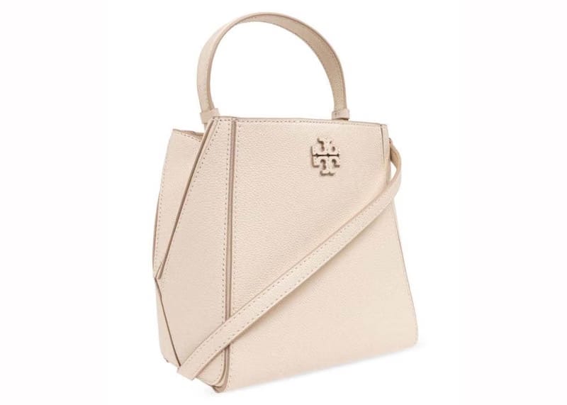 Tory Burch McGraw Small Bucket Bag Brie