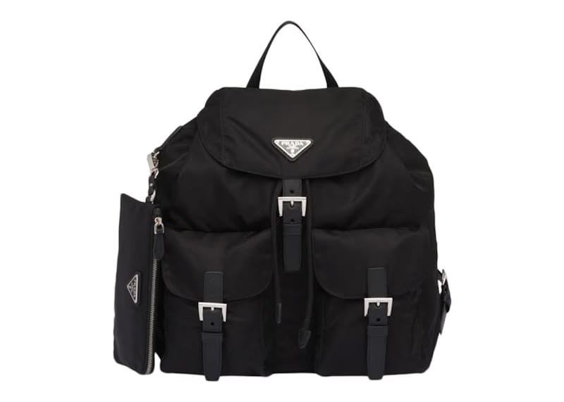 Prada Re-Nylon Backpack Medium Black