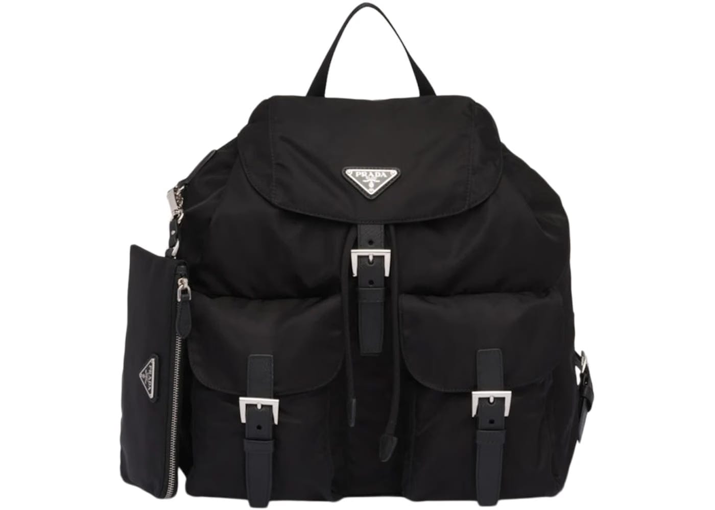 Prada Re-Nylon Backpack Medium Black