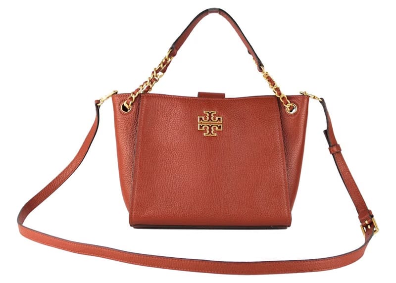 Tory Burch Britten Tote Bag Mini Red