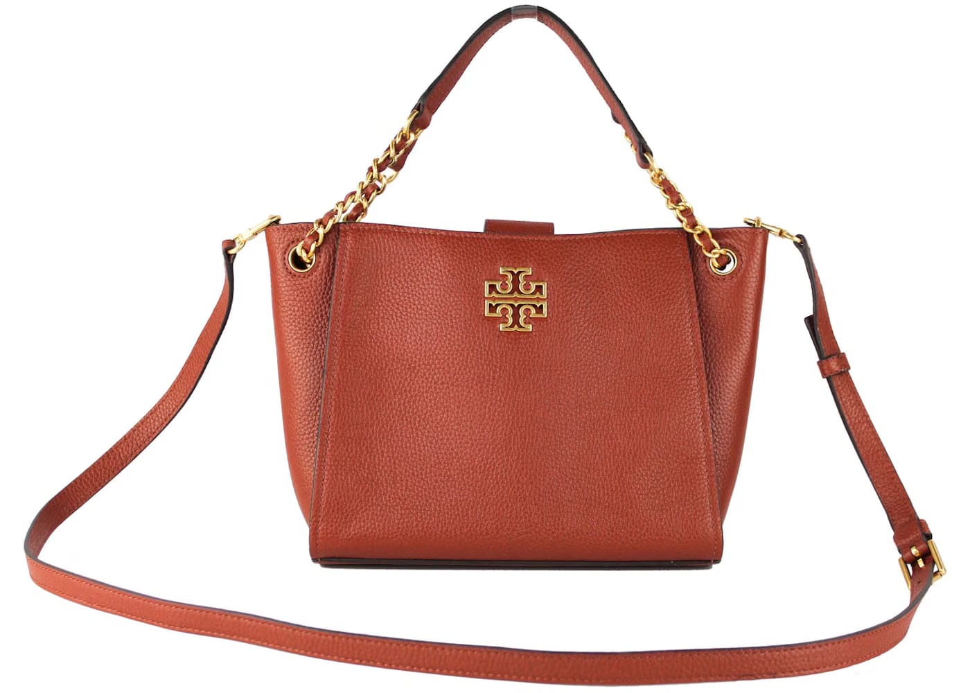 Tory Burch Britten Tote Bag Mini Red