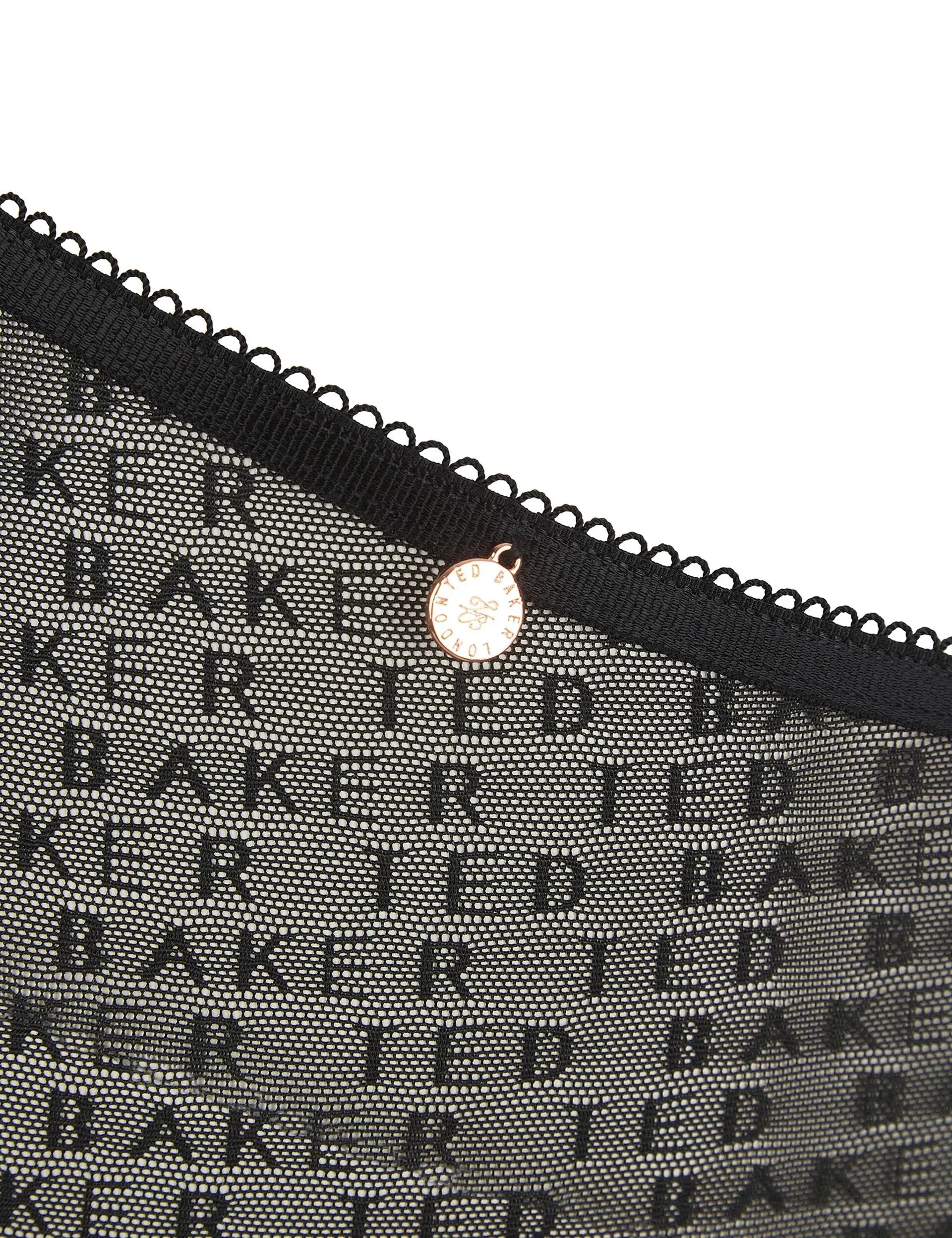 Ted Baker Irene Sheer Branded Mesh Thong Women's