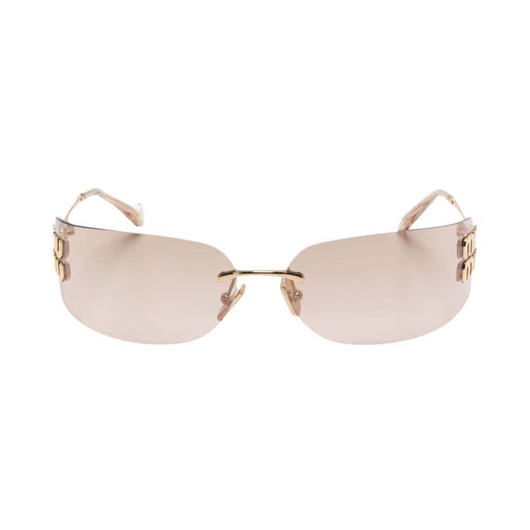 Miu Miu Frameless Sunglasses Gold (0MU A51S 5AK20P)