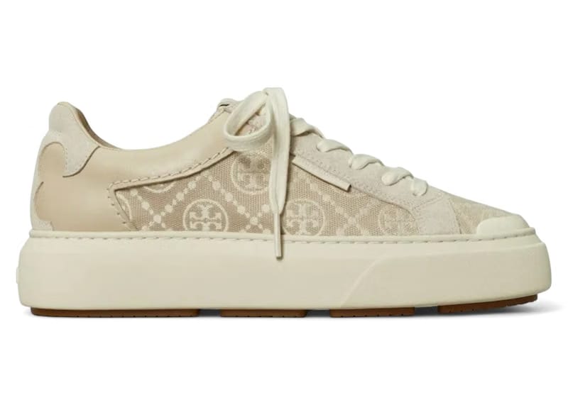 Tory Burch T Monogram Ladybug Birch New Cream Calcare (Women's)