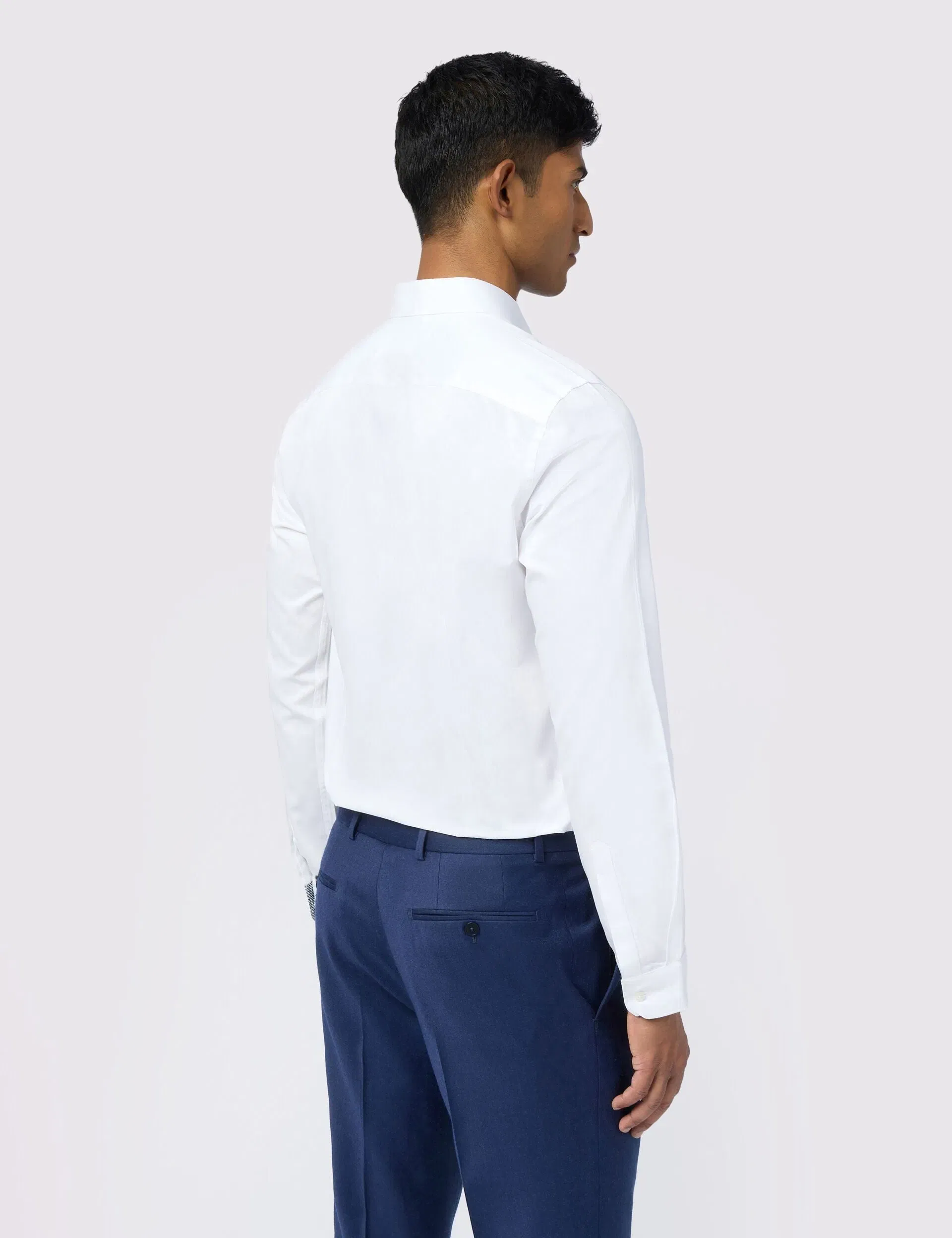 Ted Baker Emile Sateen Stretch Cotton Slim Fit Shirt