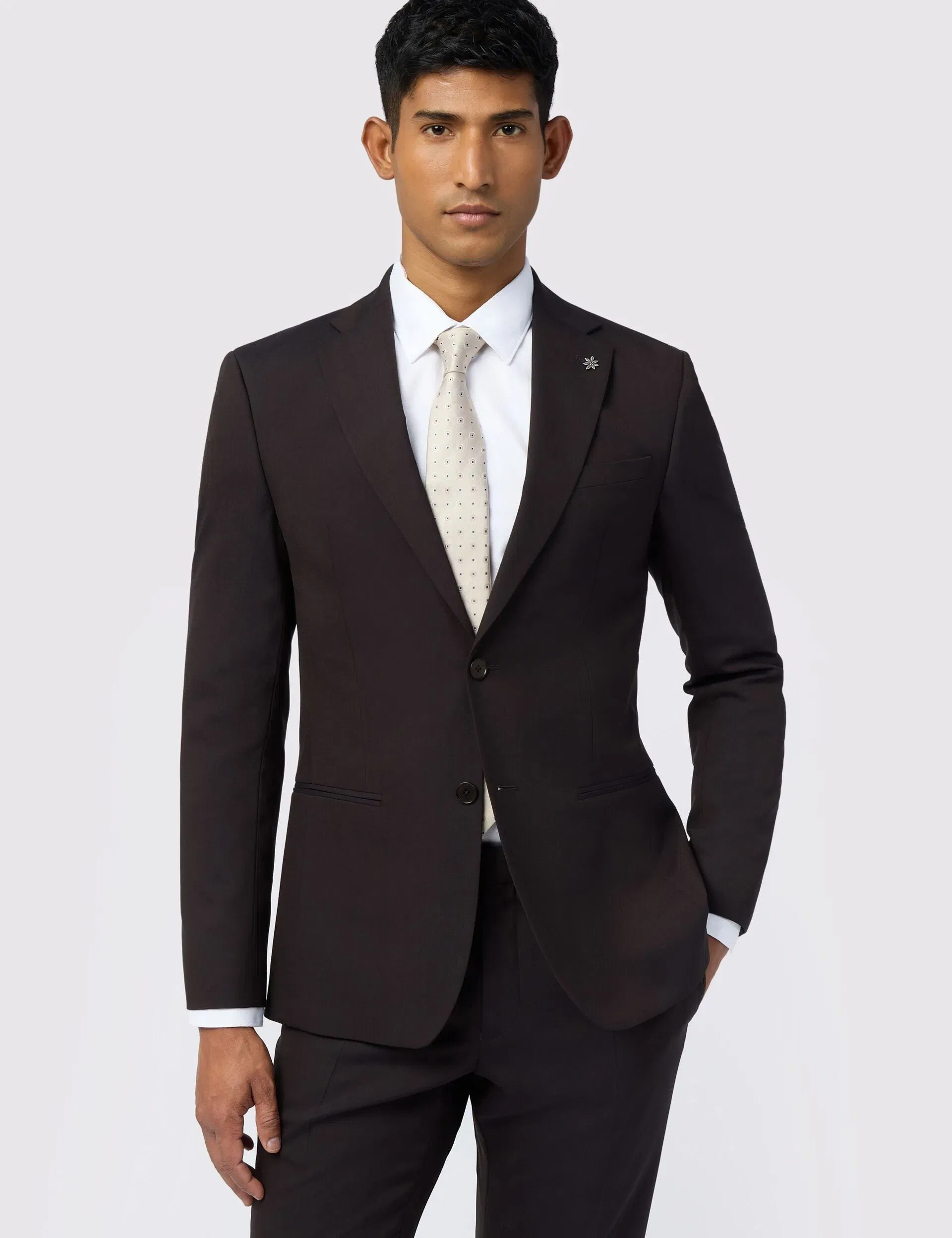 Ted Baker Albenj Tonic Wool Rich Slim Suit Jacket