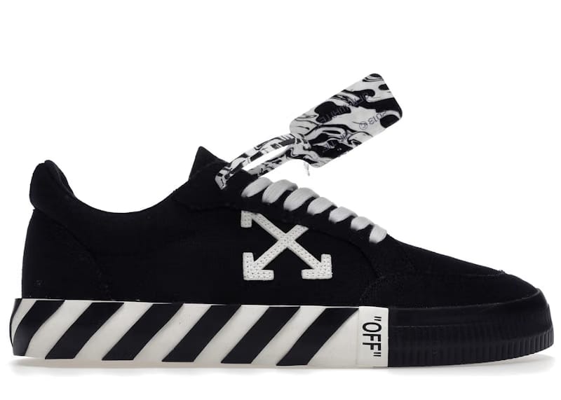 OFF-WHITE Vulc Low Black White Arrow SS21