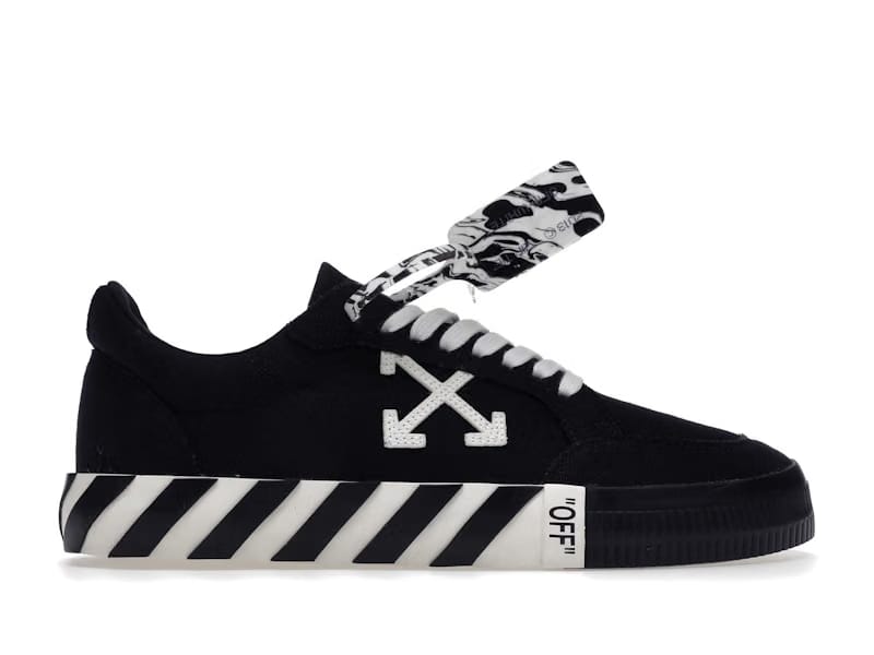OFF-WHITE Vulc Low Black White Arrow SS21