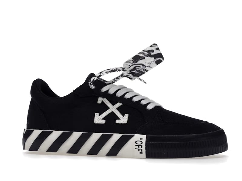 OFF-WHITE Vulc Low Black White Arrow SS21