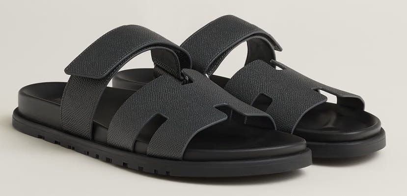 Hermes Chypre Sandal - Gris Orage