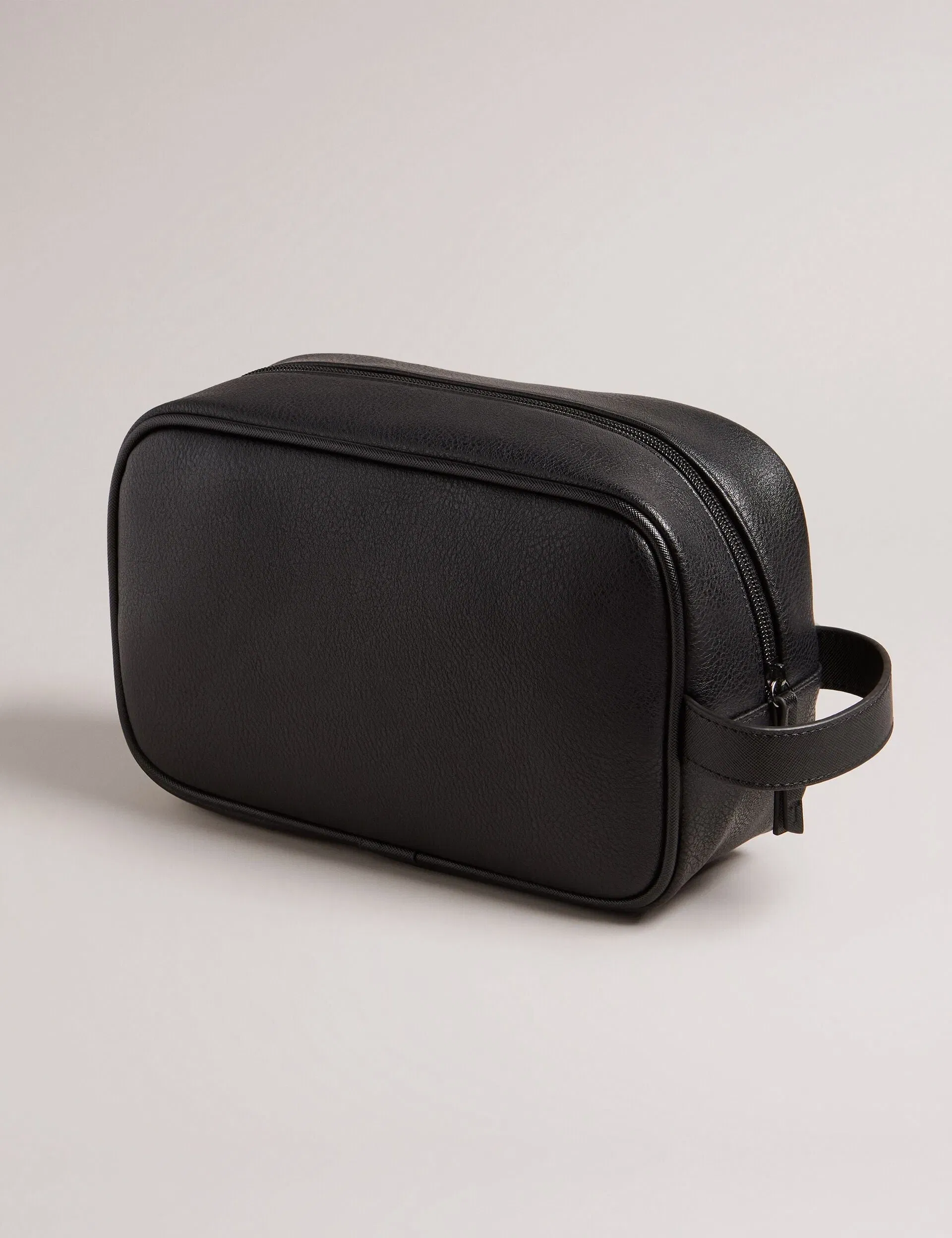 Ted Baker Waydee House Check Pu Washbag Black