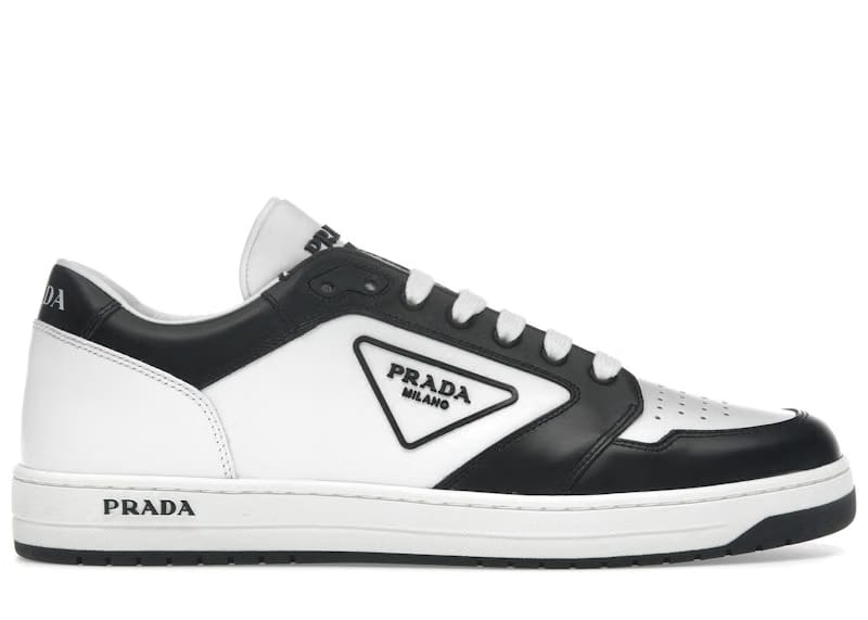 Prada New Avenue Leather Low Black