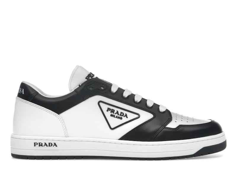 Prada New Avenue Leather Low Black