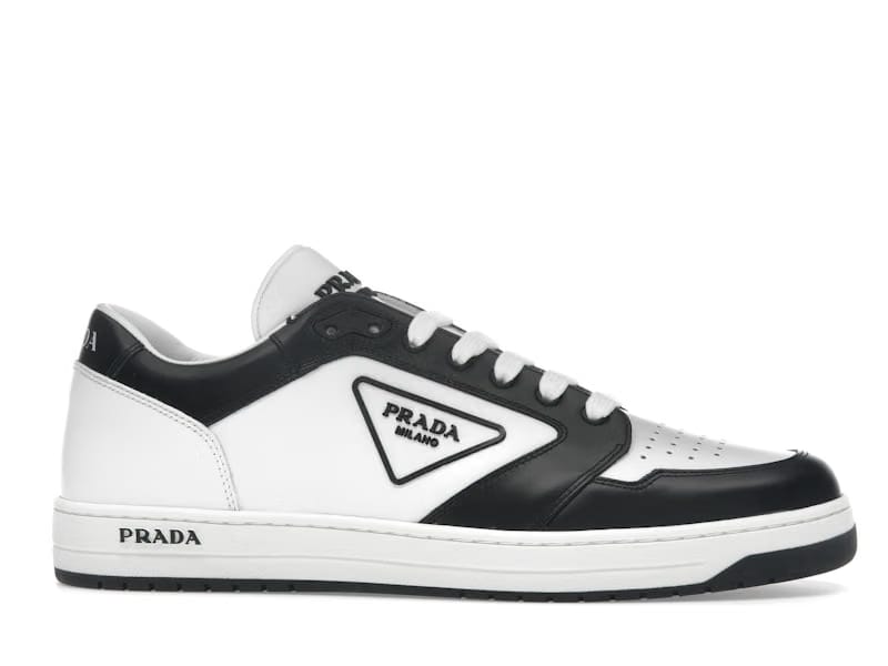 Prada New Avenue Leather Low Black