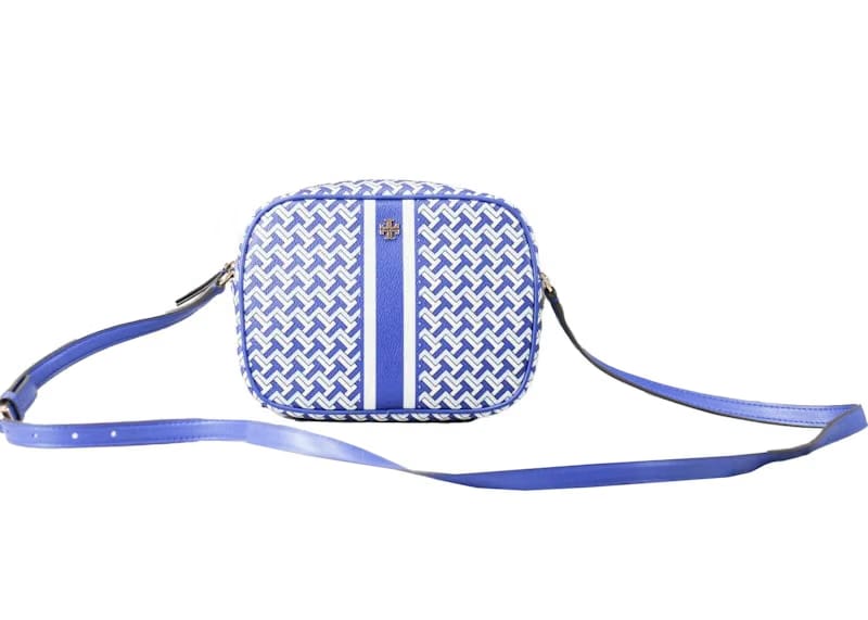 Tory Burch T Zag Crossbody Jewel Blue