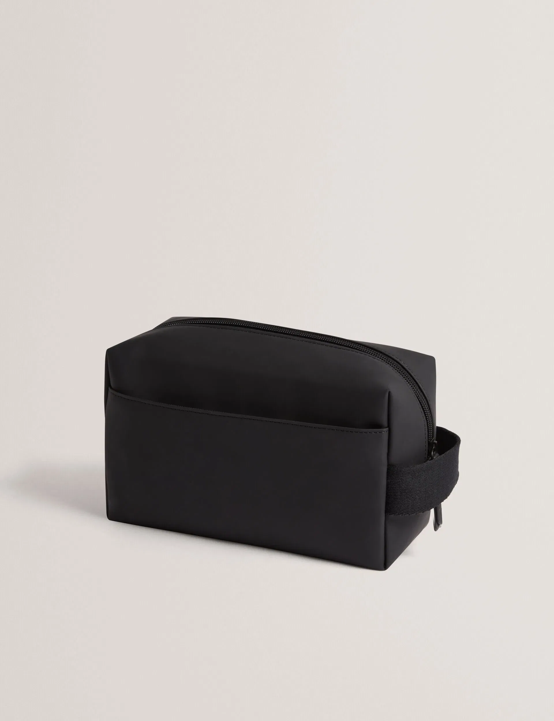 Ted Baker Ryon Water Resistant Rubberised Washbag Black