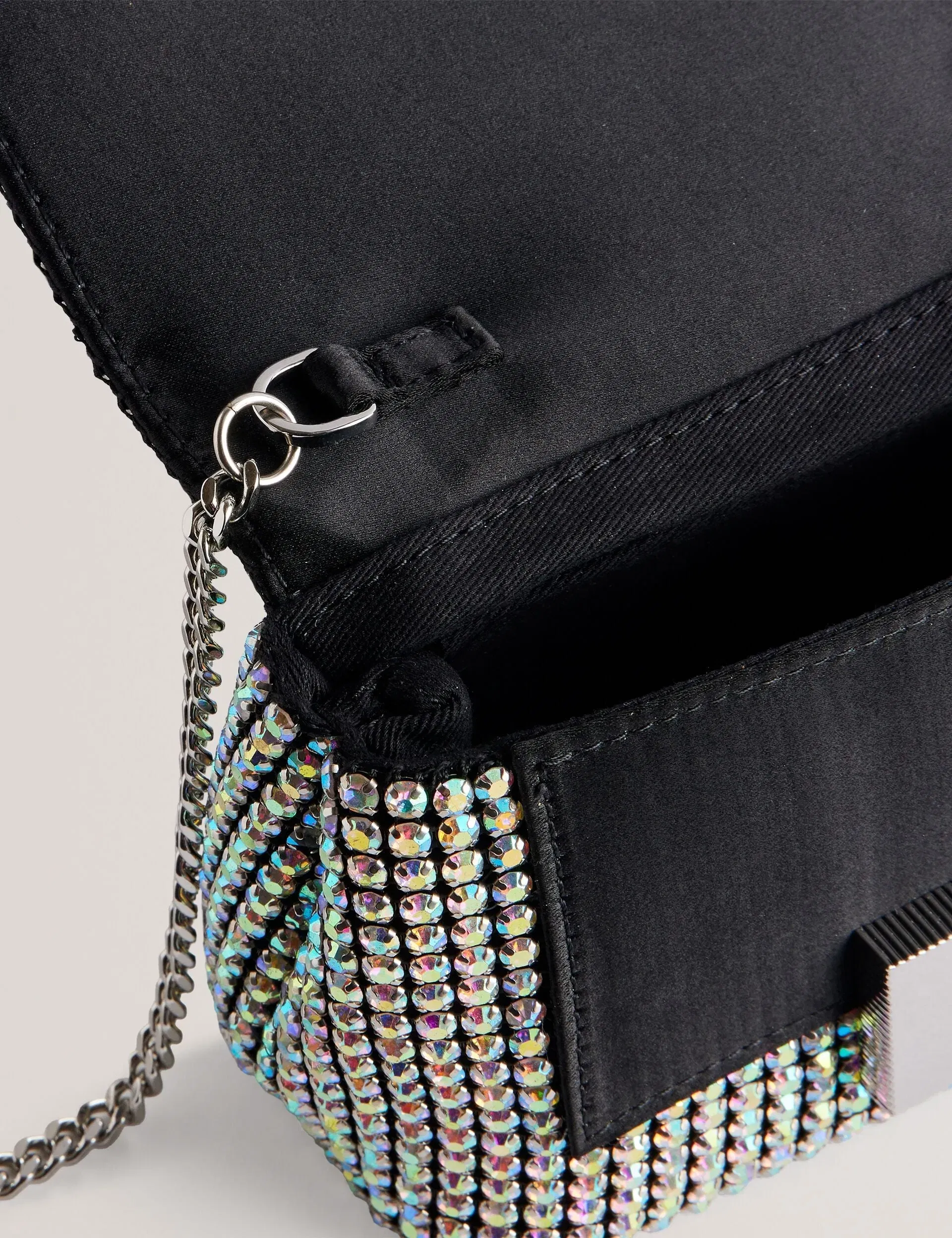 Ted Baker Gliters Crystal Embellished Mini Crossbody Bag Multicolour Women's