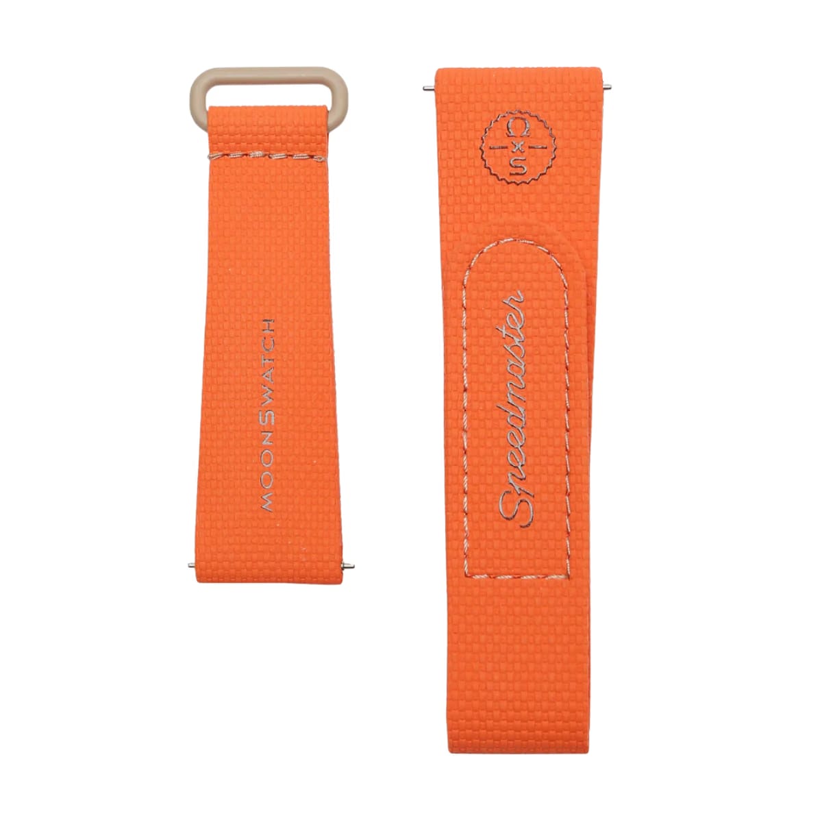 Swatch x Omega Bioceramic Moonswatch White Orange Sand Straps