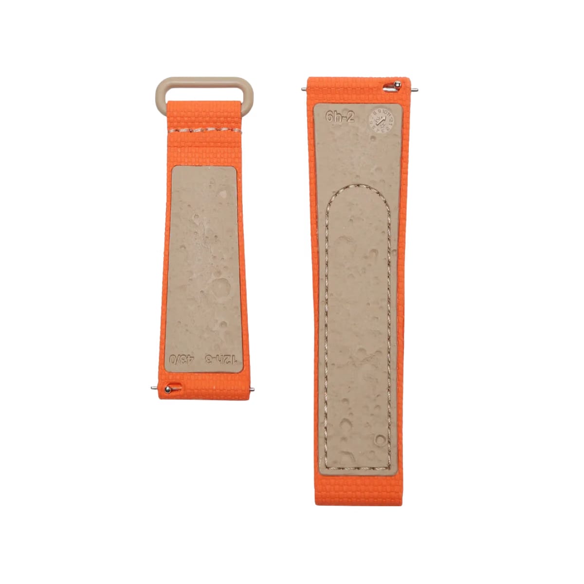 Swatch x Omega Bioceramic Moonswatch White Orange Sand Straps