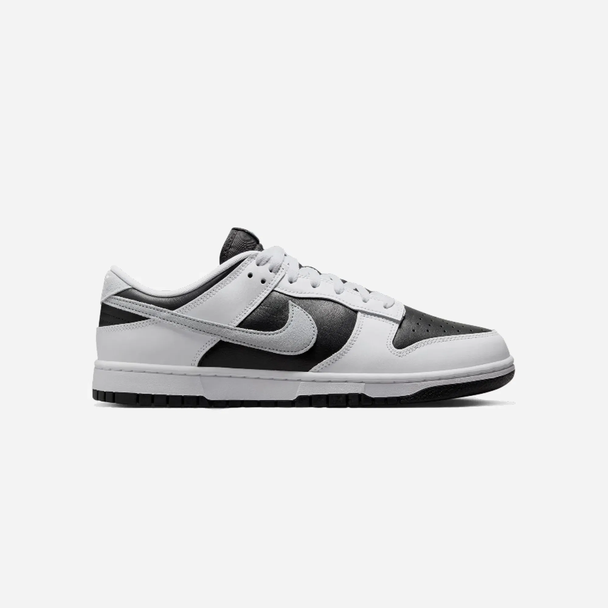 Nike Dunk Low Basketball Shoes White/LT Armory Blue/Black