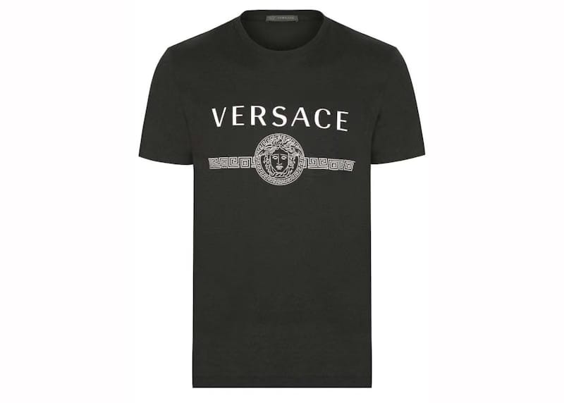 Versace Medusa Logo T-Shirt Black