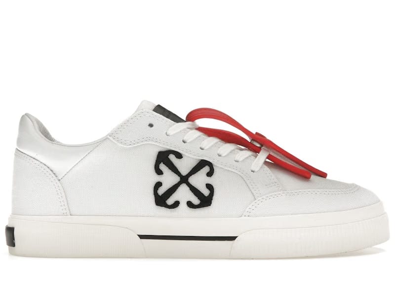 OFF-WHITE New Low Vulcanized White Black