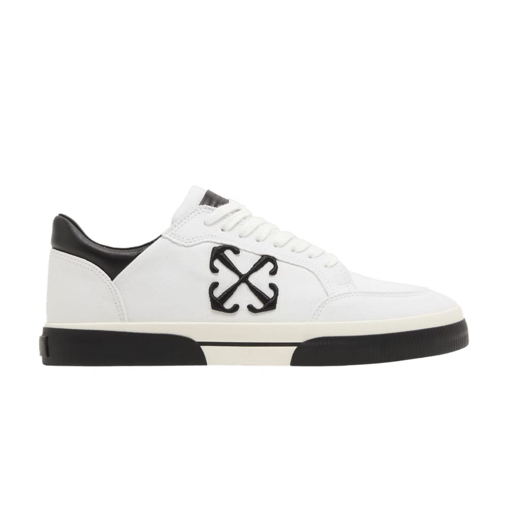 OFF-WHITE New Low Vulcanized White Black