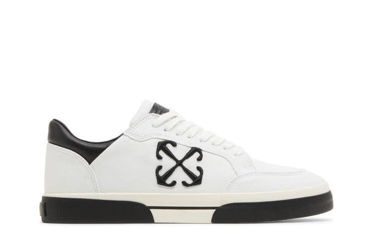 OFF-WHITE New Low Vulcanized White Black