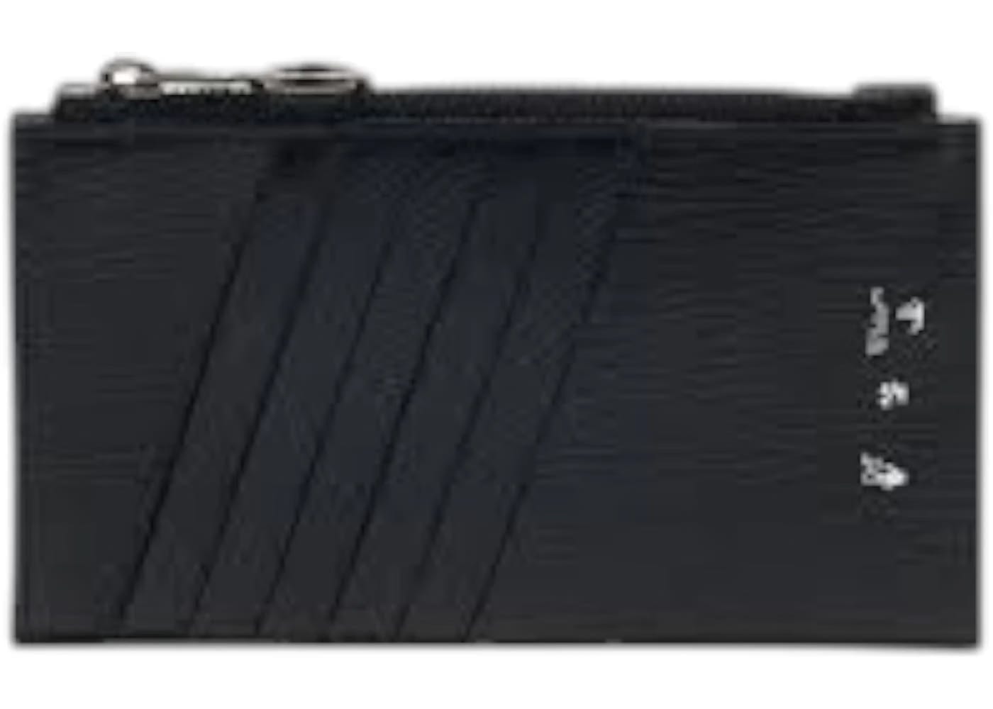 OFF-WHITE Binder Zipped Card Case Black