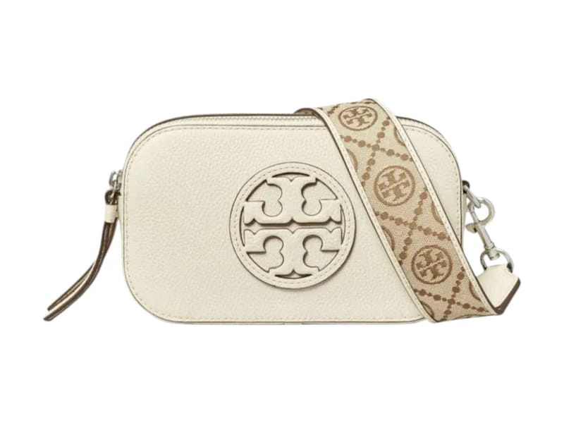 Tory Burch Miller Mini Crossbody Bag New Ivory