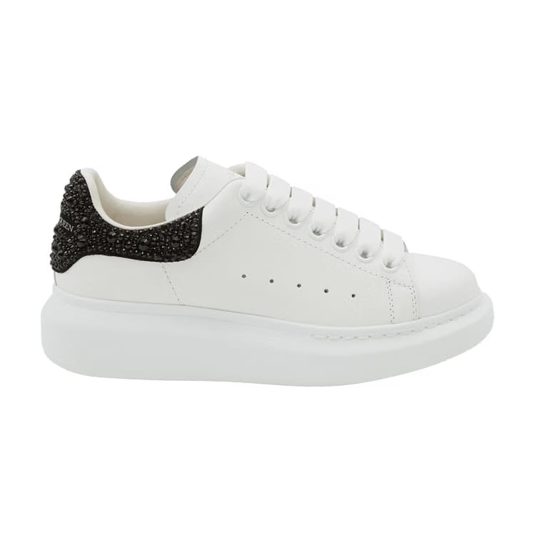 Alexander McQueen Wmns Oversized Sneaker 'Black Crystal'