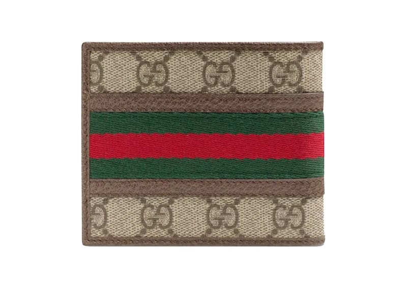 Gucci Ophidia GG Wallet Beige/Ebony