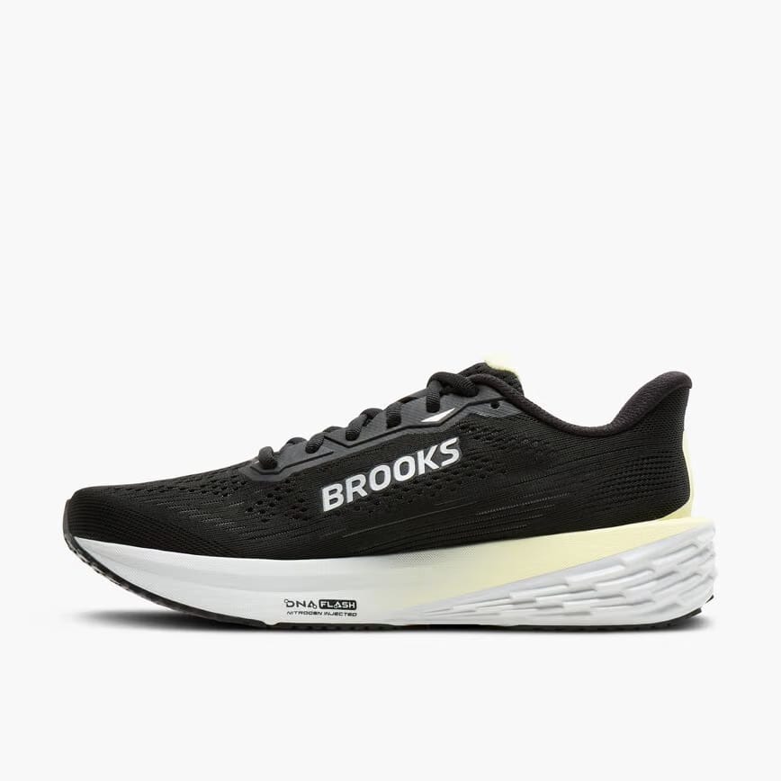 Brooks Launch 12 Black/Luminary/Oyster (Women's)
