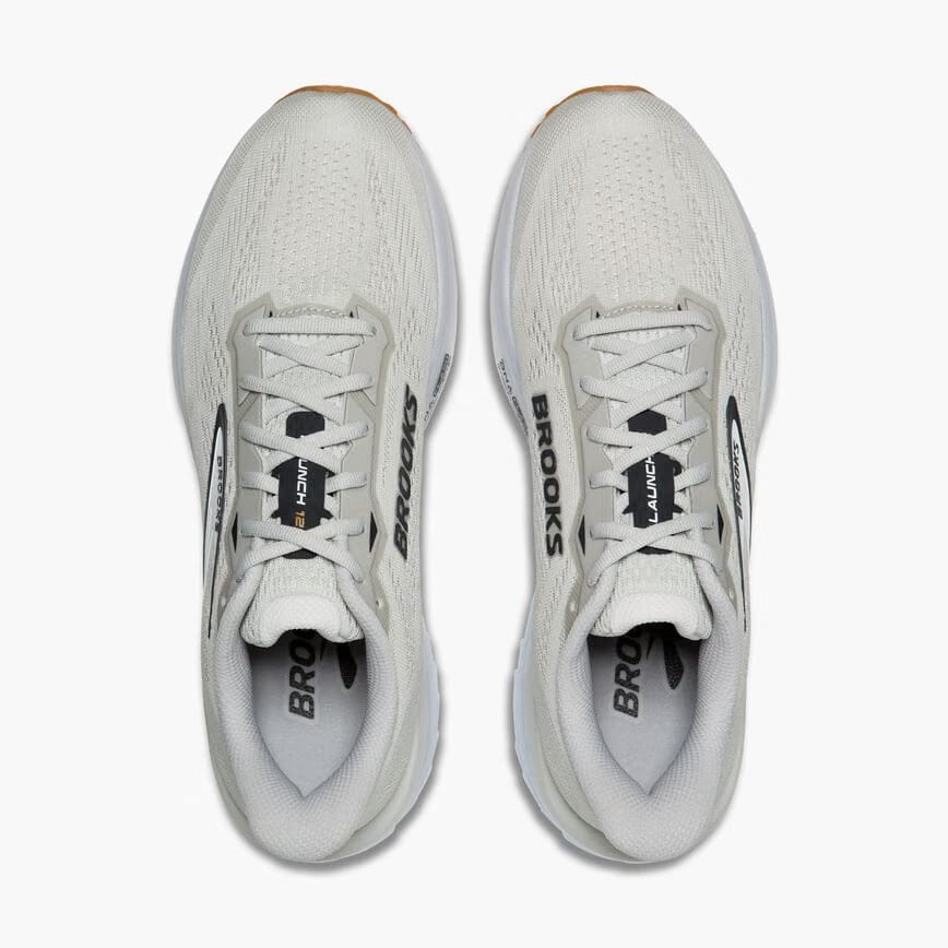 Brooks Launch 12 Oyster/White/Phantom