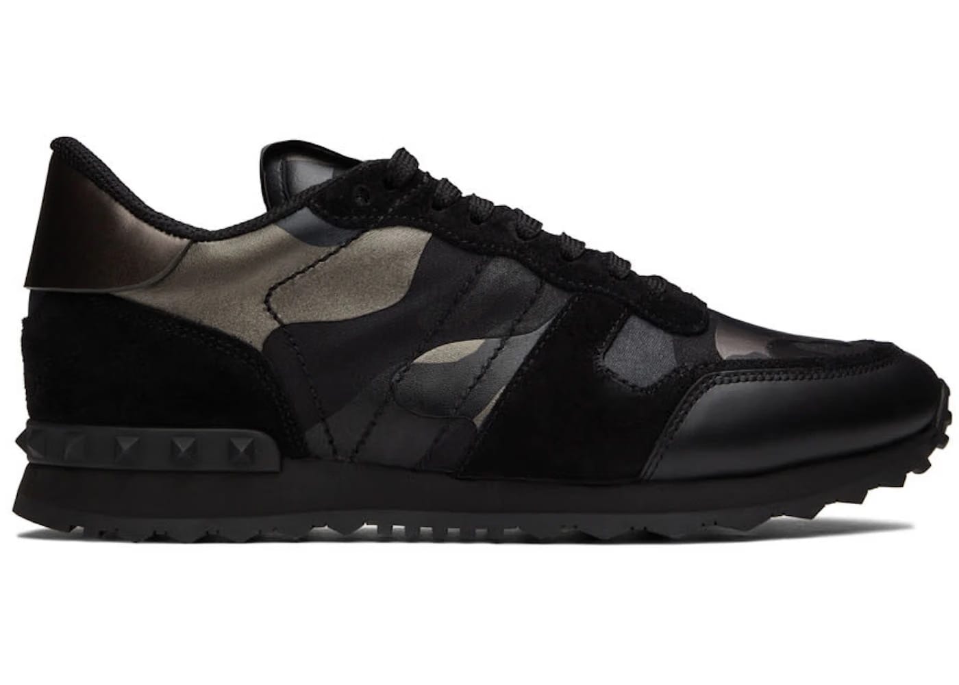 Valentino Rockrunner Black Metallic Camo