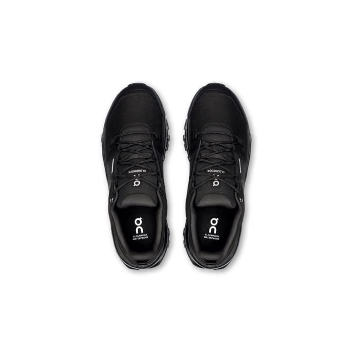 ON Running Men's Cloudrock Low Waterproof Black Black