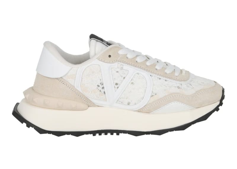 Valentino One Stud Low-Top White Red (Women's)