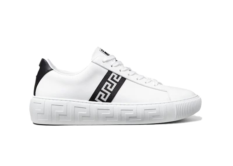 Versace Greca White Black