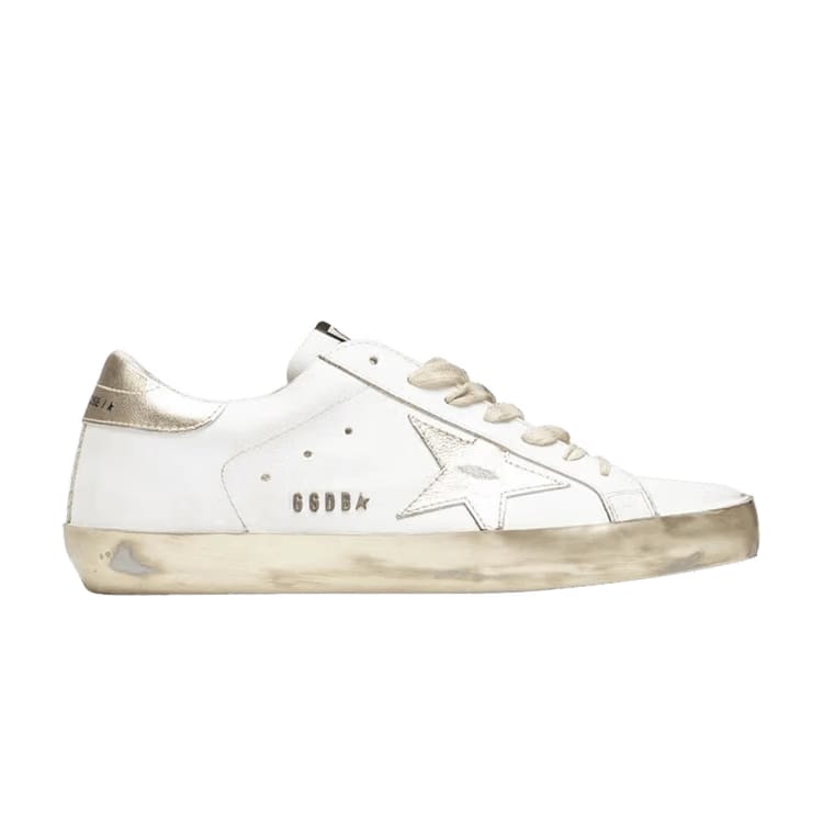 Golden Goose Superstar White Gold