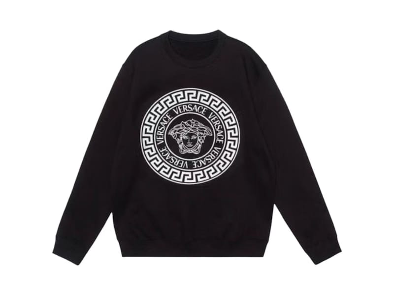 Versace Medusa Logo Sweatshirt Black