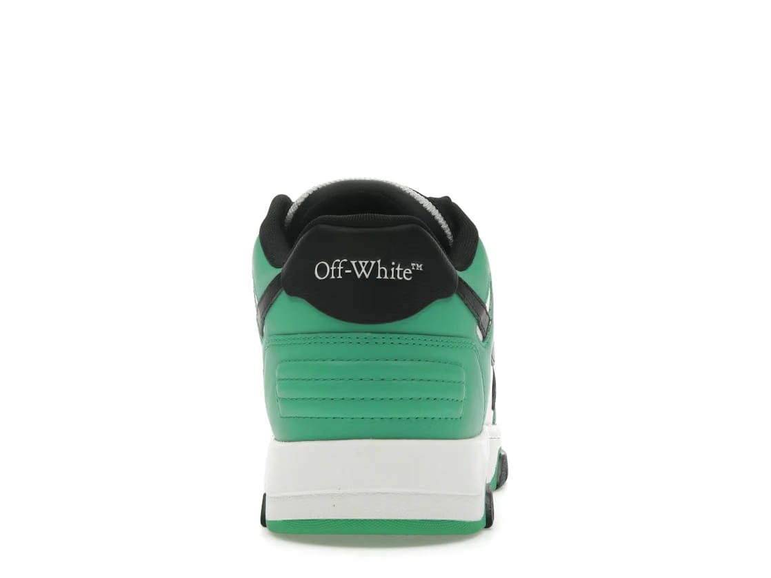 OFF-WHITE Out Of Office OOO Low Tops Green Black
