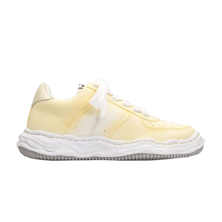 Maison Mihara Yasuhiro Wayne Low Sprayed Canvas - White